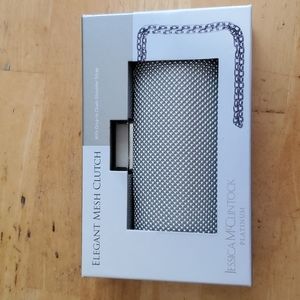 Jessica McClintock Mesh Clutch
